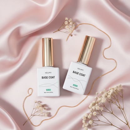 Base & Top Coat – Blush Flat Lay