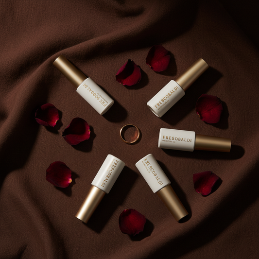 Deep Reds & Browns – Flat Lay