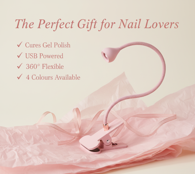 Nail Atelier™ UV Nail Clip Lamp — Flexible Gooseneck