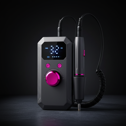 Nail Drill Grey Pink – Premium