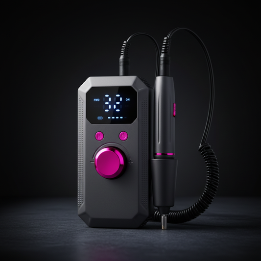 Nail Drill Grey Pink – Premium
