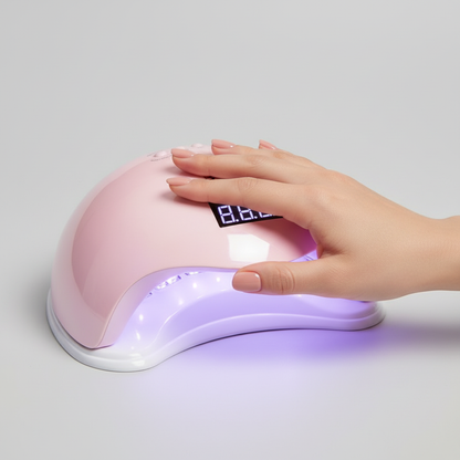 SUN5 UV Nail Lamp – Pink Lifestyle